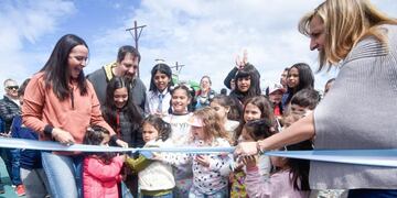 Inauguraron en Ushuaia la nueva plaza