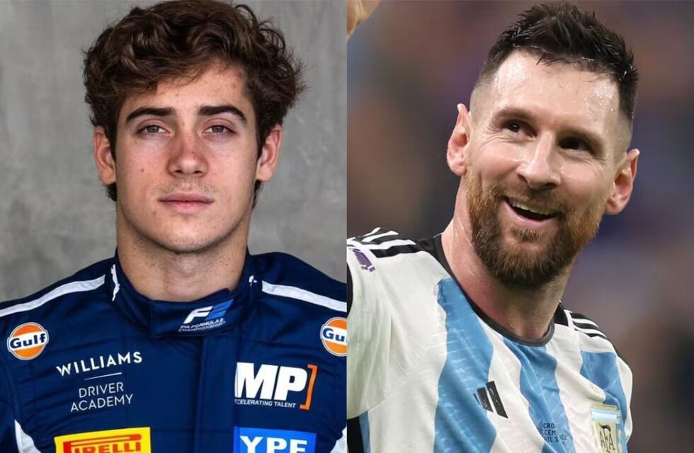 Franco Colapinto elogió a Lionel Messi y contó lo que los une: “Tuve algo parecido a Leo”