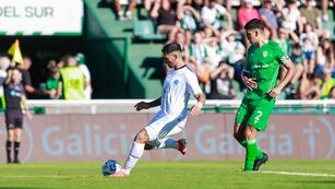 Belgrano en su partido ante Banfield. (Prensa Belgrano).