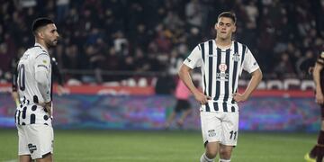 Federico Girotti reapareció en Talleres en la derrota con Lanús. Quedó envuelto en una polémica y no será tenido en cuenta ante Godoy Cruz.