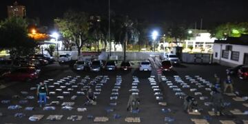 Garupá: Gendarmería Nacional incautó millonario contrabando de marihuana.