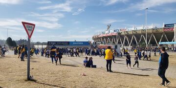 Hinchas del Xeneize.