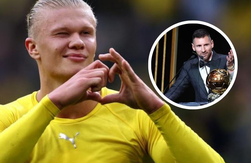 El elogio de un grande para el mejor de todos: Haaland le dedicó unas palabras a Messi