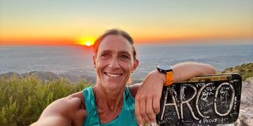 Laura Horta, docente y mamá que busca escalara uno de las montañas más altas del mundo.