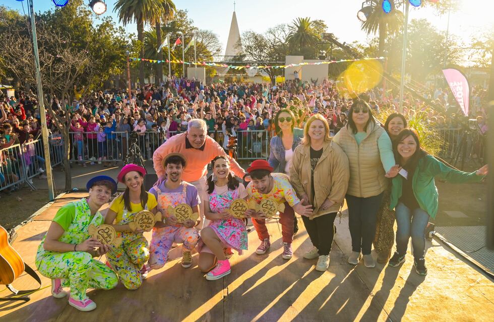 Con gran concurrencia de niños se celebró la Fiesta de las Infancias en Arroyito