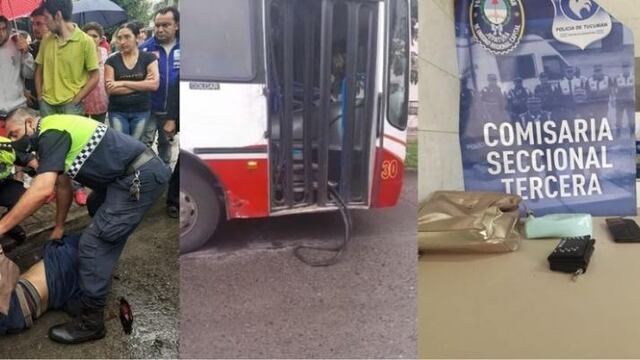 Mientras escapaba luego de cometer varios delitos un motochorro chocó contra un colectivo y murió