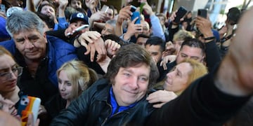 Milei en Córdoba (Javier Ferreyra / La Voz)