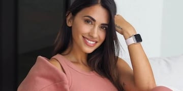 La rosarina dejó en claro su fanatismo por una marca mundial.
