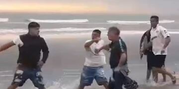 Crimen de Tomás Tello. Se conoció un nuevo video del feroz ataque en Santa Teresita. Foto: Captura de pantalla