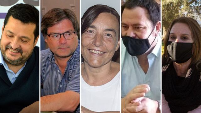 Los principales candidatos para las PASO en Azul