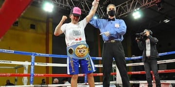 Micaela Luján se convirtió en la nueva campeona mundial supermosca de la FIB.