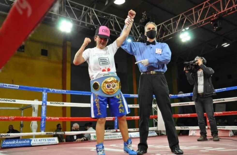Micaela “La Princesita” Luján es campeona del mundo
