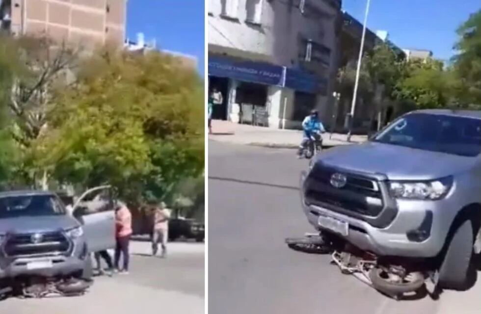 Locura total en Santa Fe: atropelló a una mujer y quiso huir de la Policía chocando autos