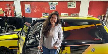 Belén Ameijenda, la primera piloto mujer con discapacidad en Latinoamérica.