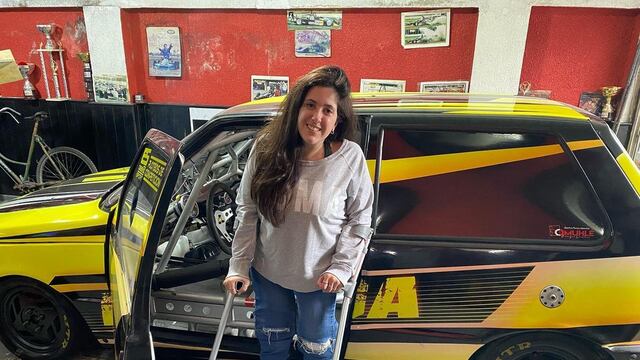 Belén Ameijenda, la primera piloto mujer con discapacidad en Latinoamérica.
