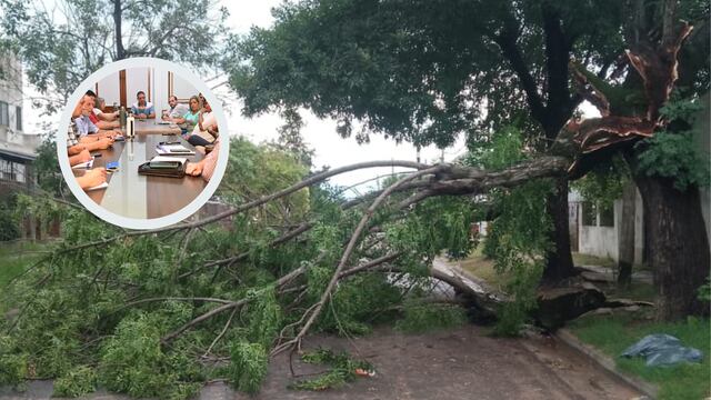 Tormenta en Gualeguaychú