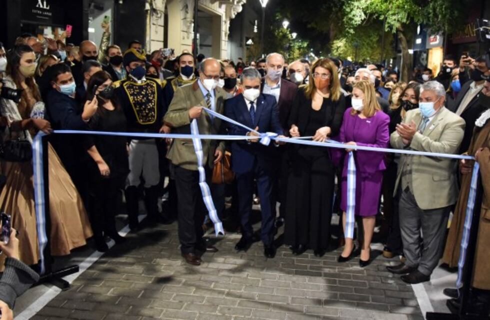 Inauguraron las semipeatonales de calles San Martín y 25 de Mayo en la capital tucumana