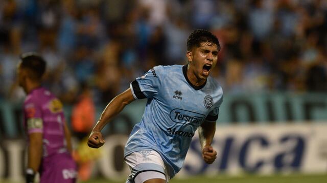 Maximiliano Comba le dio el envión a Belgrano para la remontada (Ramiro Pereyra).