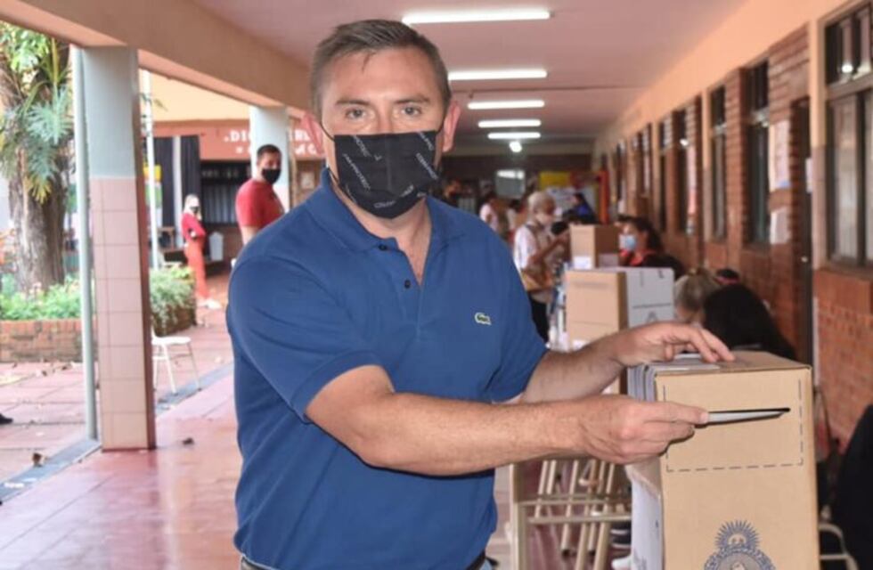 PASO 2021 en Misiones | Carlos Sartori, intendente de Campo Grande, emitió su voto