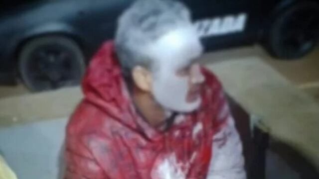 Insólito: se pintó la cara para no ser reconocido y terminó detenido por robo.