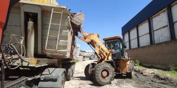 Desde la delegación de esa zona informaron que fue en el marco de los trabajos cotidianos que se realizan para limpiar microbasurales.