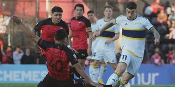 Boca sumó su segunda victoria consecutiva como visitante. Foto: @BocaJrsOficial