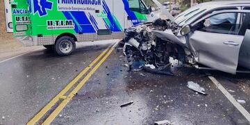 Lo protagonizó una Toyota Hilux y un Ford Focus.