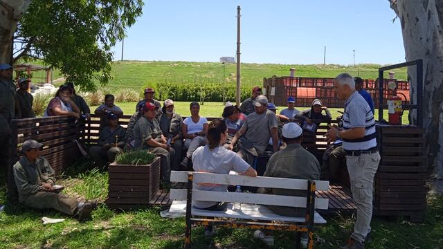 Capacitación al personal del Complejo Ambiental