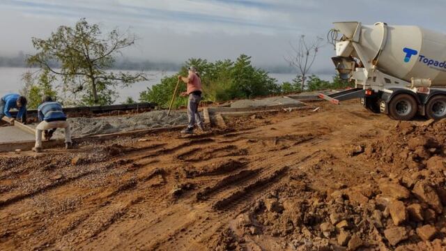 Las obras están siendo ejecutadas por la Dirección Provincial de Vialidad.