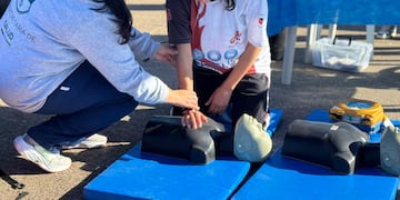 “Corazón Activo”: primera experiencia que busca multiplicarse en eventos deportivos
