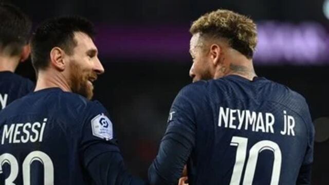 Lionel Messi y Neymar Jr. dijeron presente en la victoria del PSG
