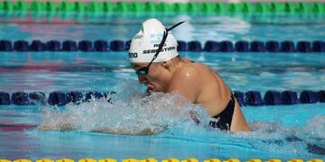 Julia Sebastián no alcanzó las semifinales en los 100 metros pecho: cuándo vuelve a competir en Tokio 2020