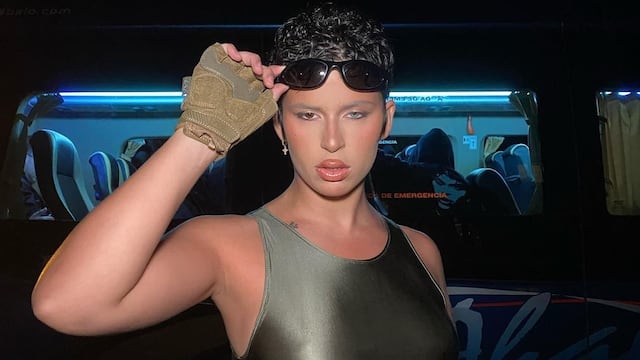 Nathy Peluso conquistó con un body cavado.