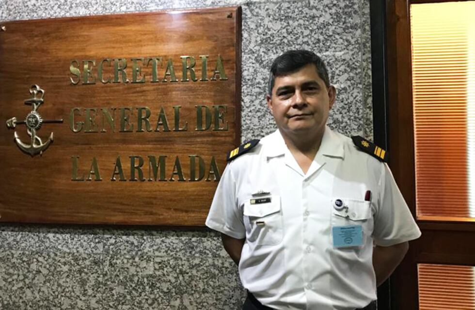 Un marino mendocino que creció en la Armada