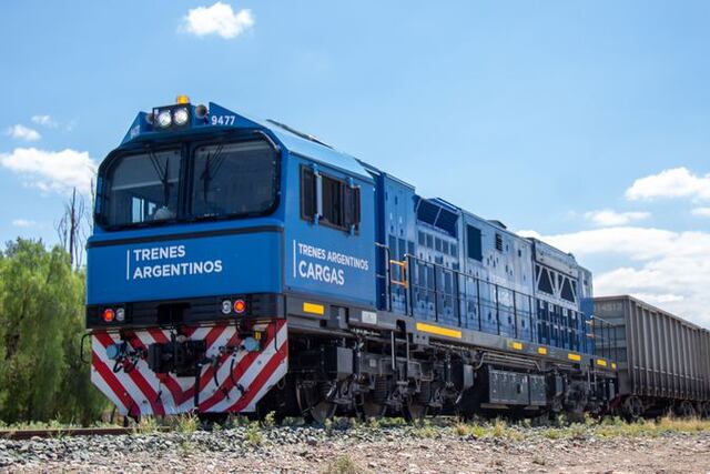 Como medio de transporte de cargas el ferrocarril es uno de los sistemas que más crecieron durante 2020. Gentileza TAC