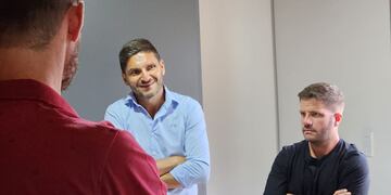 Pullaro recorrió una empresa en Rafaela e hizo campaña de cara a las elecciones de Santa Fe