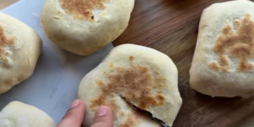 Cómo hacer pancitos rellenos sin horno.