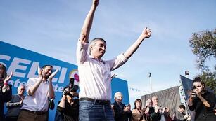 Máximo Kirchner le pidió públicamente a Cristina que se sume a la campaña electoral. Foto: Twitter.