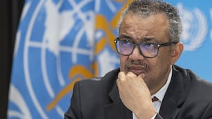 Tedros Adhanom Ghebreyesus, director general de la Organización Mundial de la Salud. (Martial Trezzini/Keystone vía AP, Archivo)