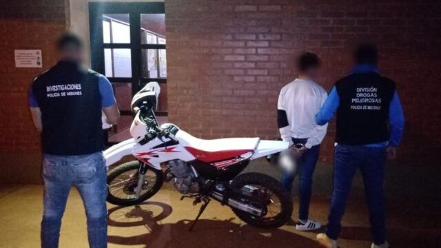 Jardín América: quiso probar la moto para comprarla y no la devolvió.