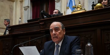 El jefe de Gabinete, Guillermo Francos cuestionó la decisión de Martín Llaryora. (Foto: Comunicación Senado)