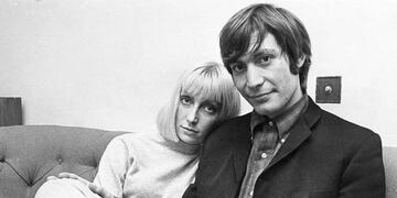Charlie Watts y Shirley Ann Shepherd.