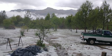 La piedra sorprendió a Los Hornillos.
