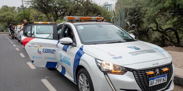 Autos nuevos con cámaras de vigilancia. (Municipalidad de Córdoba).