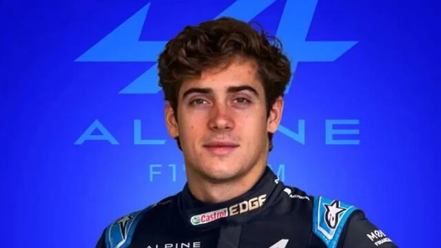 Franco Colapinto, el argentino que llegó a F1 en 2024.