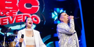 Euge Quevedo y LBC se presentaron en el Movistar Arena.