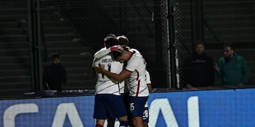 El Ciclón se midió ante Sarmiento. (Prensa San Lorenzo)