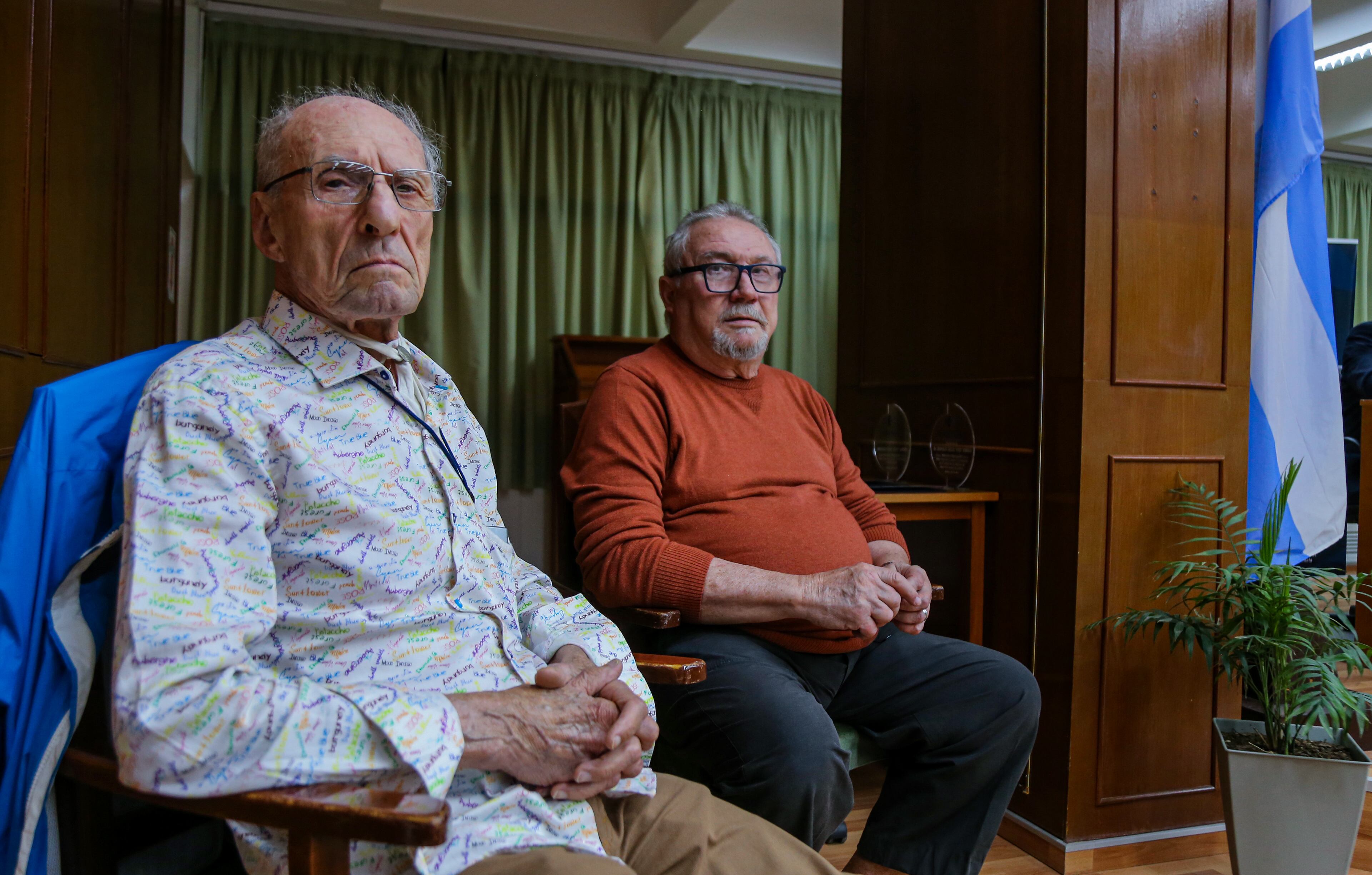 Amílcar "Kuky" Carena y Rodolfo "Fito" Enrico, dos rafaelinos distinguidos