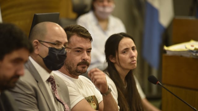 Juicio por la muerte de Mateo Aguirre. Los padres del pequeño (Ramiro Pereyra/LaVoz).