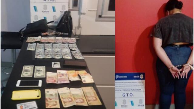 Tenían dólares falsos en Punta Alta